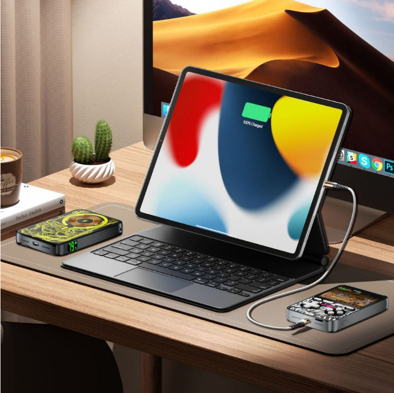 Game Machine Portable Battery For Mobile Phones 15W Magnetic Wireless Fast Charger