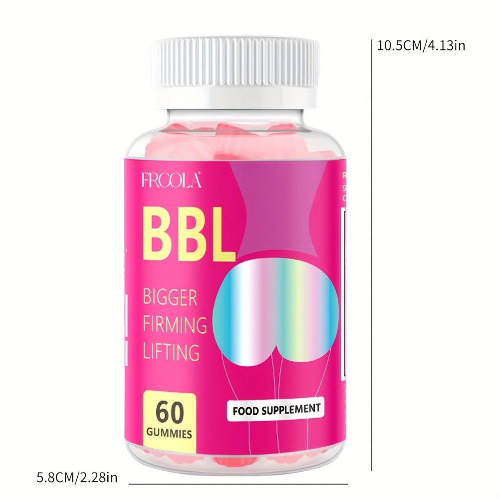 Women's BBL & BBG Herbal Gummies, Bum & Chest Enhancement Support Supplement for Women, Strawberry Flavor — image 13