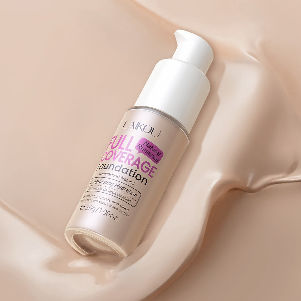 LALKOU 30g Liquid Foundation Two-Bottle Set with Pump Dispensers and Six Shades from Ivory to Tan — image 14