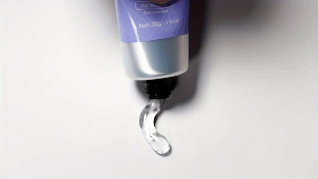 Solid Nail Glue Gel for Press On Nails 30g with UV Nail Lamp, Gel Nail Glue for Acrylic Nails, Gel Tips & 3D — image 11