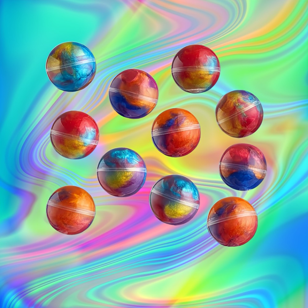 Galaxy Slime Balls 36 Pack Party Favors, Non-Sticky Bendable Slime Spheres for Kids Birthday, Classroom Rewards — image 5