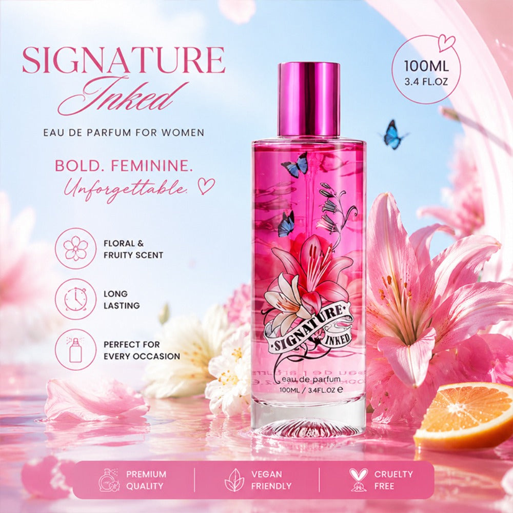 Eau de Parfum Fruity Collection for Women 100ml in Pink Bottles with 4-Note Source Profile — image 5