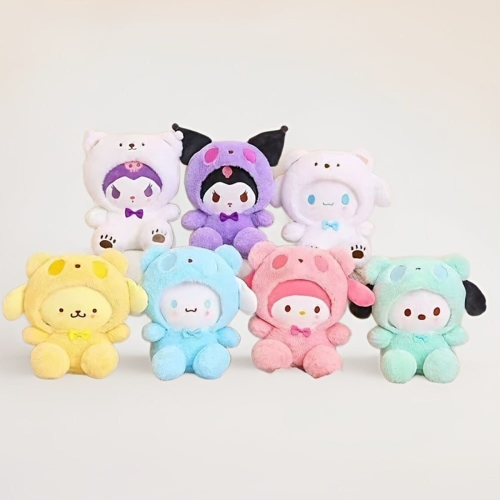 Plush Toy Big-Eared Puppy Character Doll in White, Blue Jade or Pudding Color Styles for Collecting — image 15