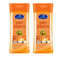 Papaya Glow Body Oil, Two-Piece Set of 200ml Flip-Top Bottles with Coordinated Orange Labels — image 11