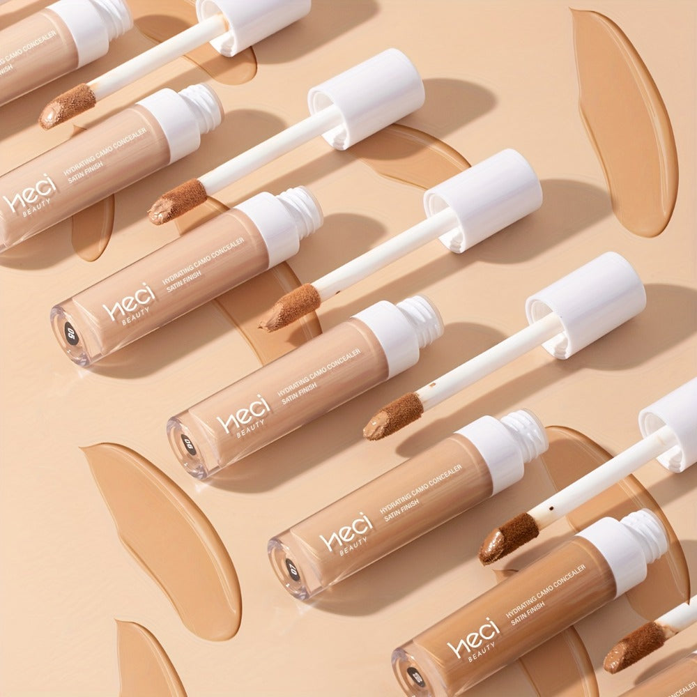 Liquid Concealer and Contour Stick Set 2 Pcs Buildable Coverage Pore Minimizing, for Makeup, Travel and Everyday Vanity Use —