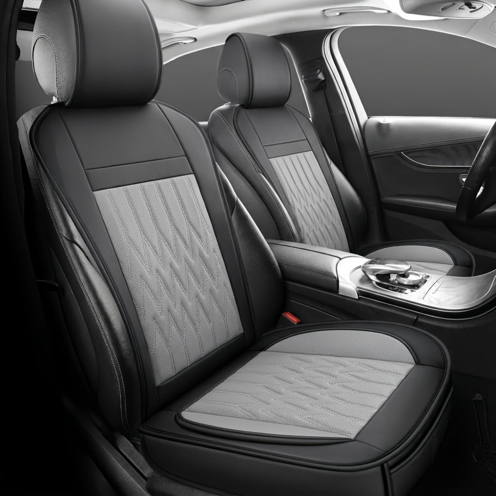 Car Seat Covers Front Pair with Full-Surround High-Back Design and Fifteen Color or Pattern Options — image 19