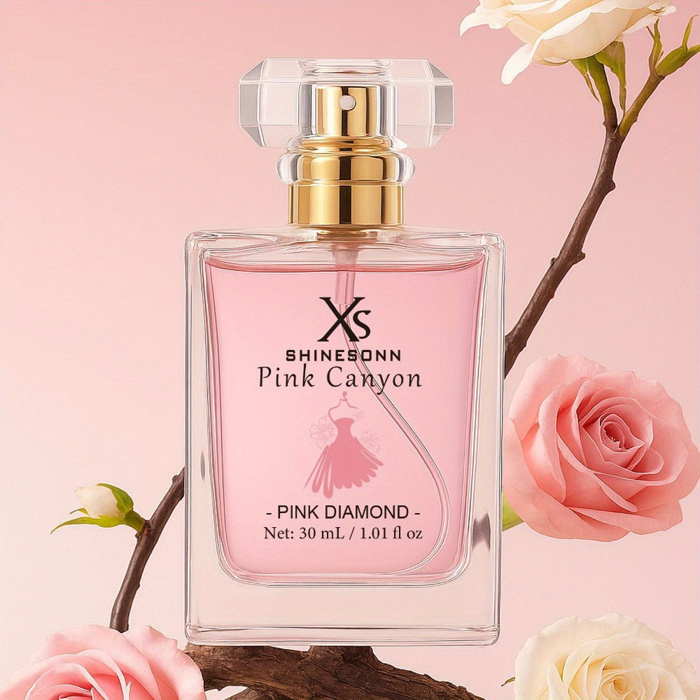 Women's Perfume Pink Canyon Eau de Parfum 1 oz with Pomegranate, Peony and Warm Amber Notes — image 9