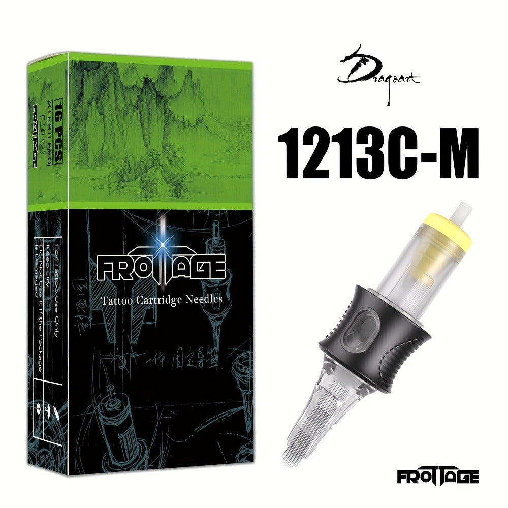 Tattoo Cartridge Needles with Frotage Label, 26 Retained RL RLT RS CM and M1 Cartridge Size Options — image 28