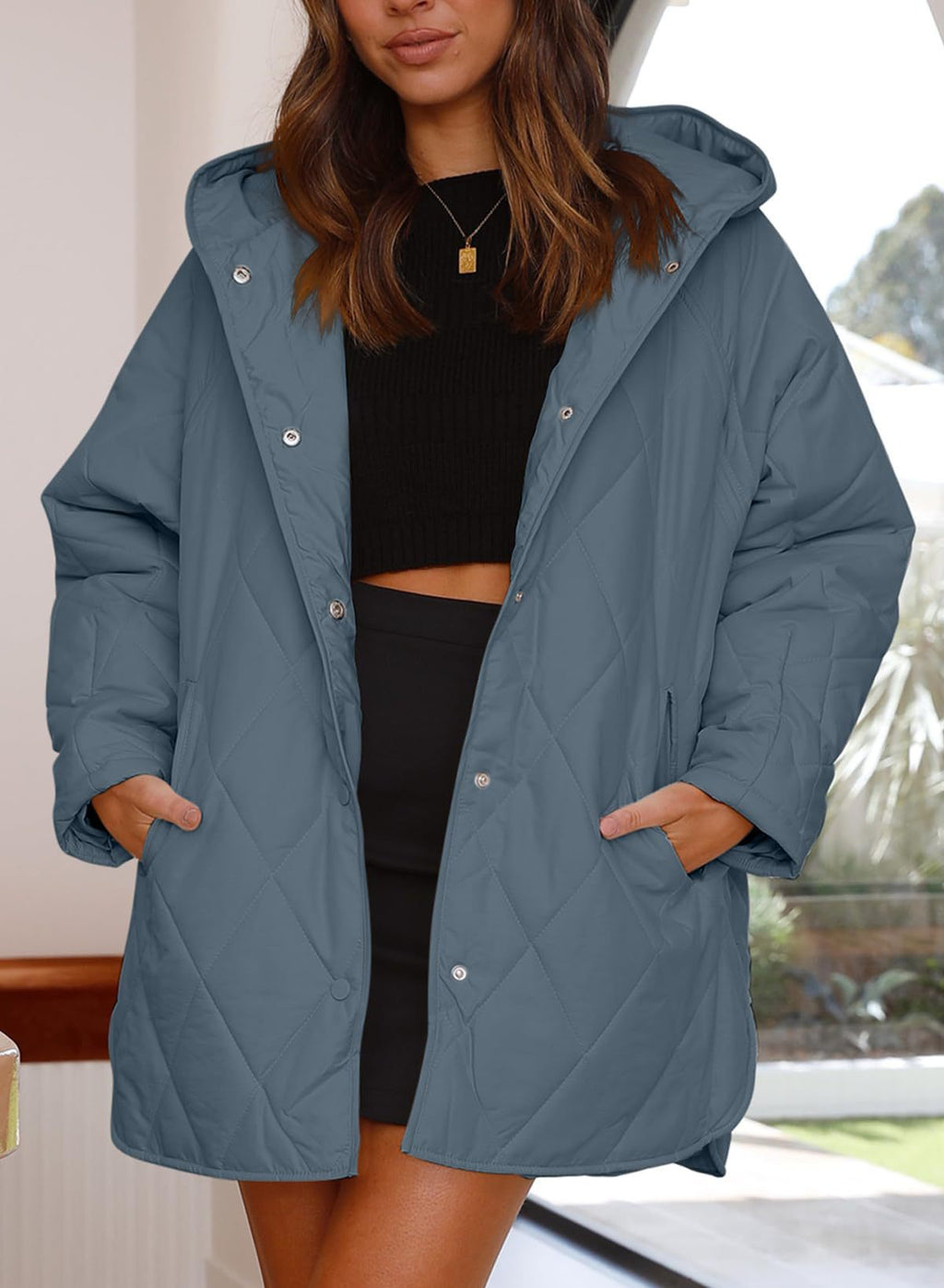 Lightweight Baggy Casual Jacket Coat For Women