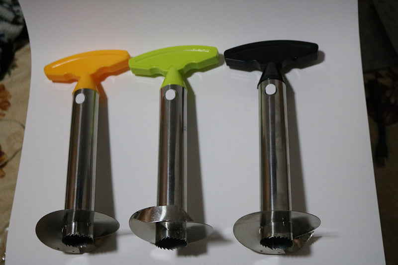 Pineapple Peeler Stainless Steel  Pulp Separator  Corer  Core Puller Fruit Tools