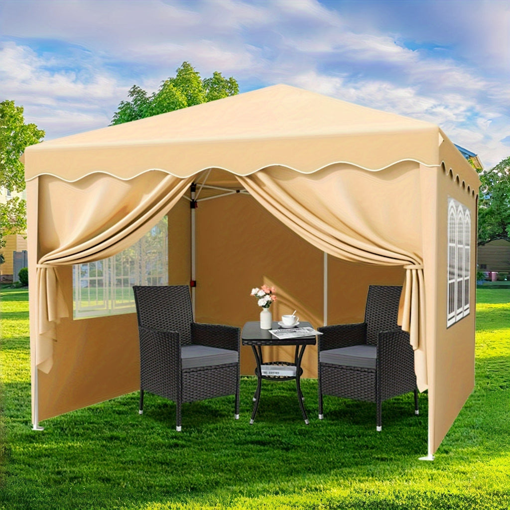 Pop Up Canopy Tent with Sidewalls, Outdoor Party Wedding Backyard for Garden, Patio and Yard Use — image 25
