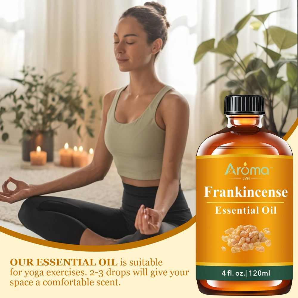 Essential Oil Frankincense 120ml Dropper Bottle with Warm Resinous Scent for Diffuser and Candles — image 6