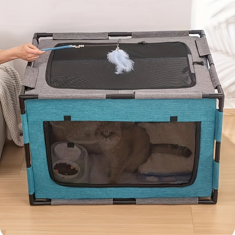 Plastic Pet Whelping Box & Indoor Playpen for Cats, Dogs, Kittens & Puppies, Assembleable, Ventilated — image 8