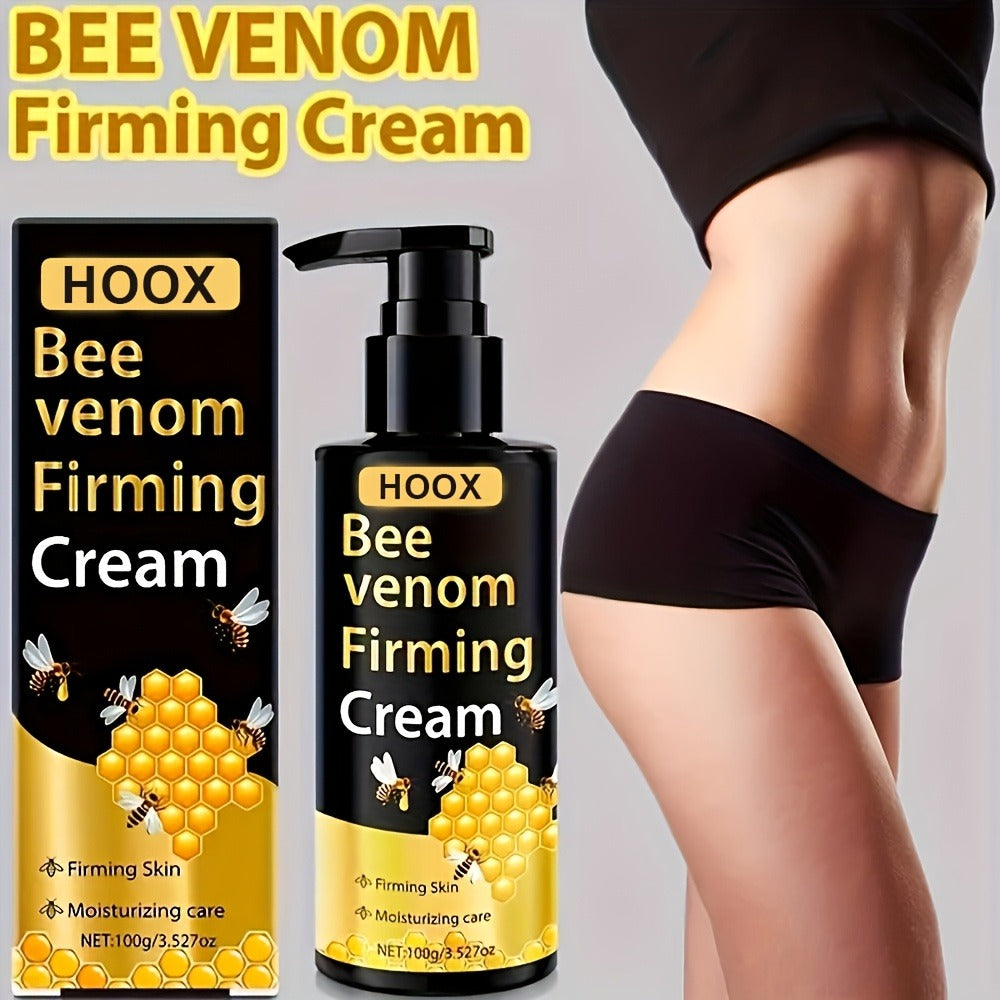 Bee Venom Firming Cream 100g for Face Neck Abdomen & Body – Moisturizing Anti-Aging Skin Tightening Cream for Sagging Loose S