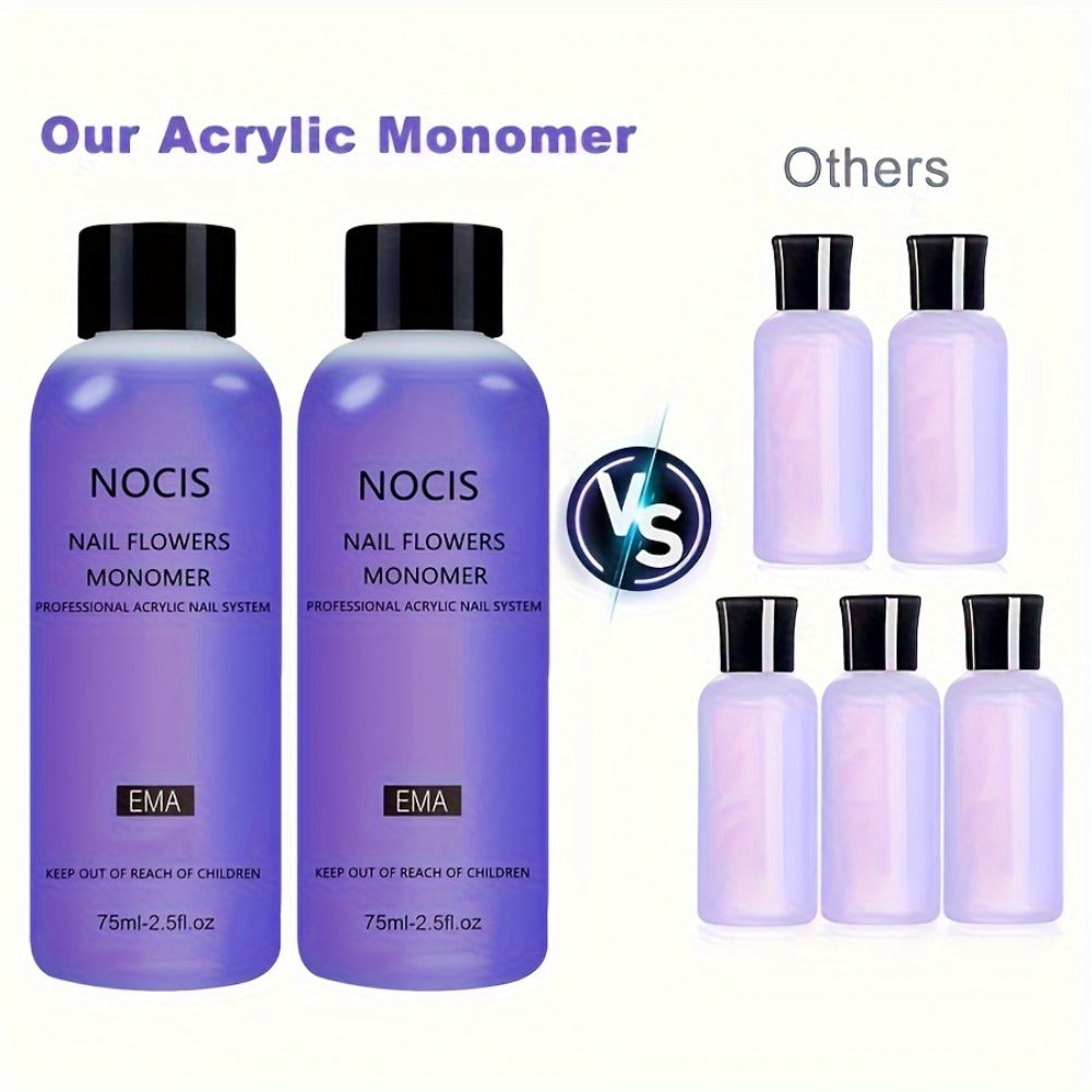 Odorless Acrylic Liquid Monomer Bulk Pack for Home and Salon Manicures, with the Listed Configuration — image 4