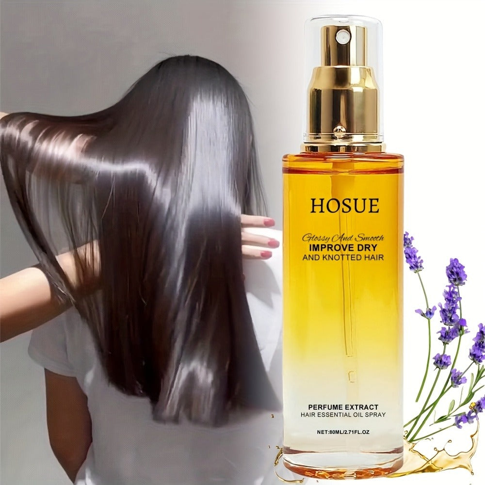 Anti-Frizz Hair Essential Oil Spray Smoothing & Conditioning Treatment for Dry, Damaged & Frizzy Hair — image 13