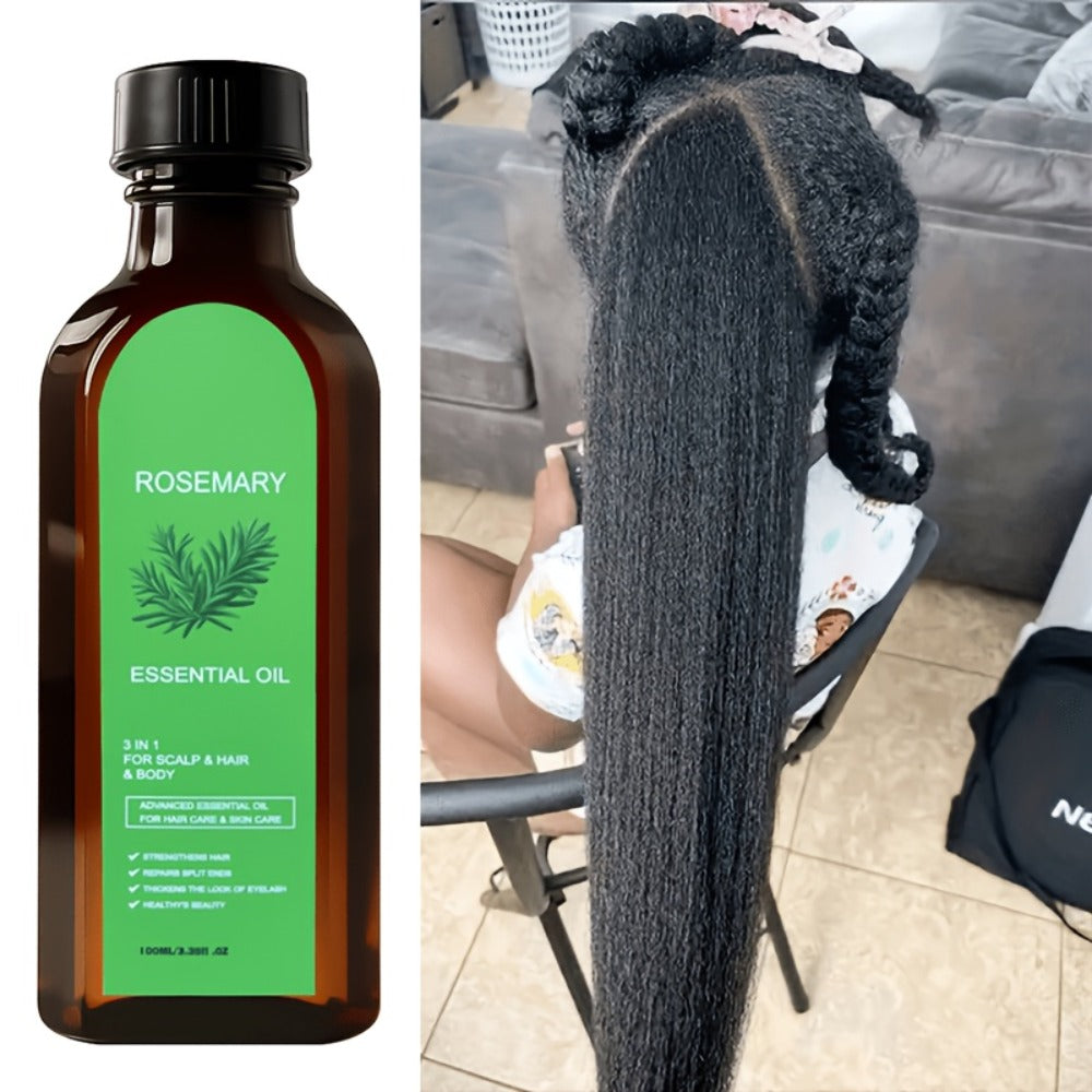 Rosemary Biotin Argan & Batana Hair Oil Spray Multi-Pack, Deep, Scalp Nourishing for Bath Time, Home Spa and Personal Care — 