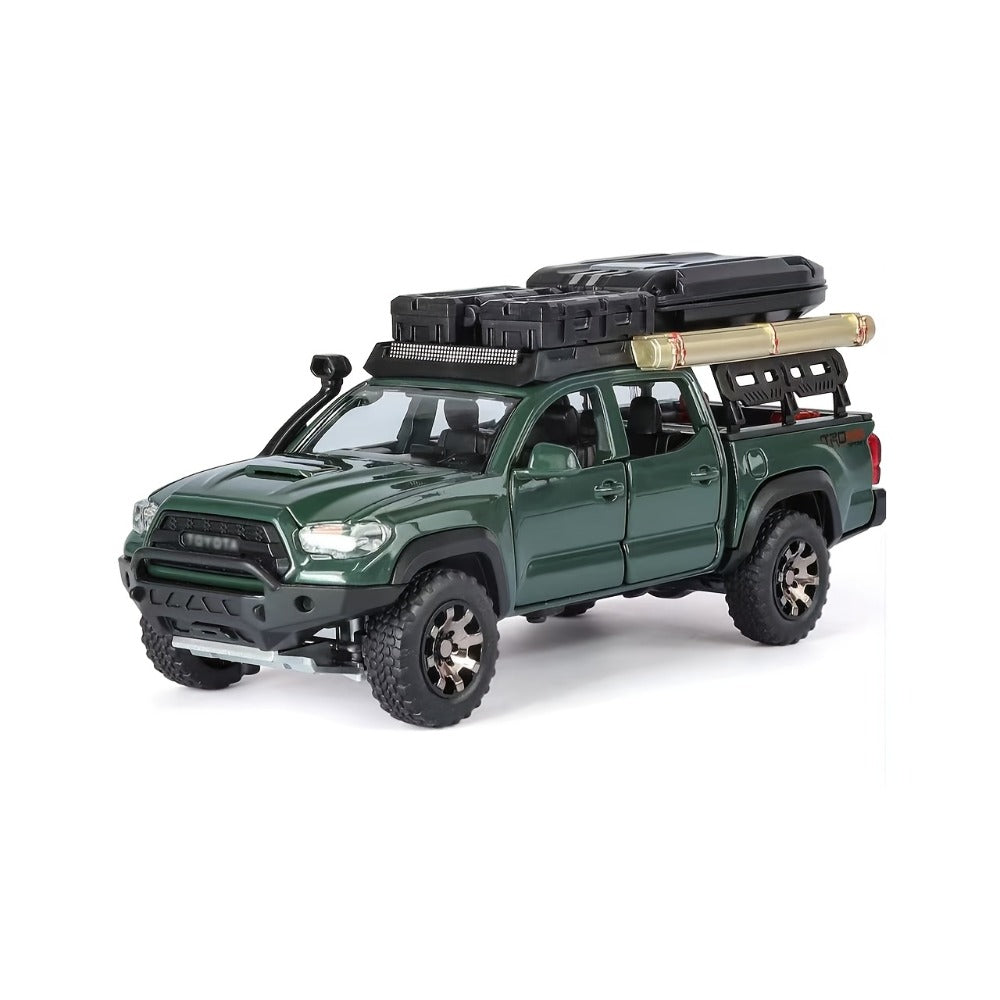 1:32 Scale Toyota Off-Road Die-Cast Model Car with Openable Doors, Zinc Alloy High-Detail Static Display Replica — image 4