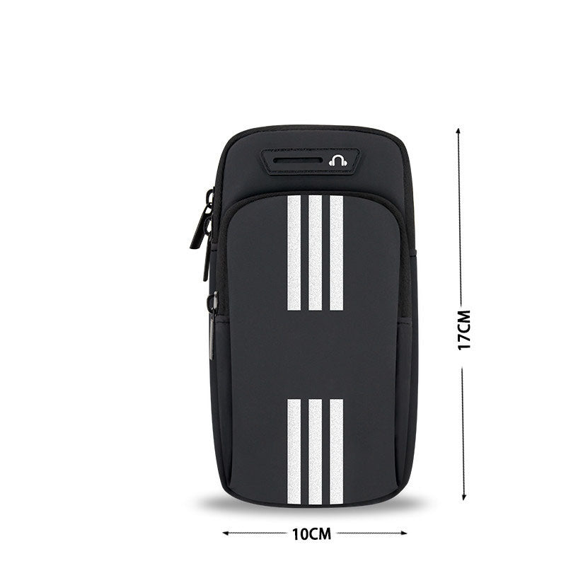 Sports Running Mobile Arm Bag Women's Fitness Wrist Bag Breathable Arm Strap Outdoor Cycling Fitness Arm Cover Men's Handbag - V.I.P Digital Presence