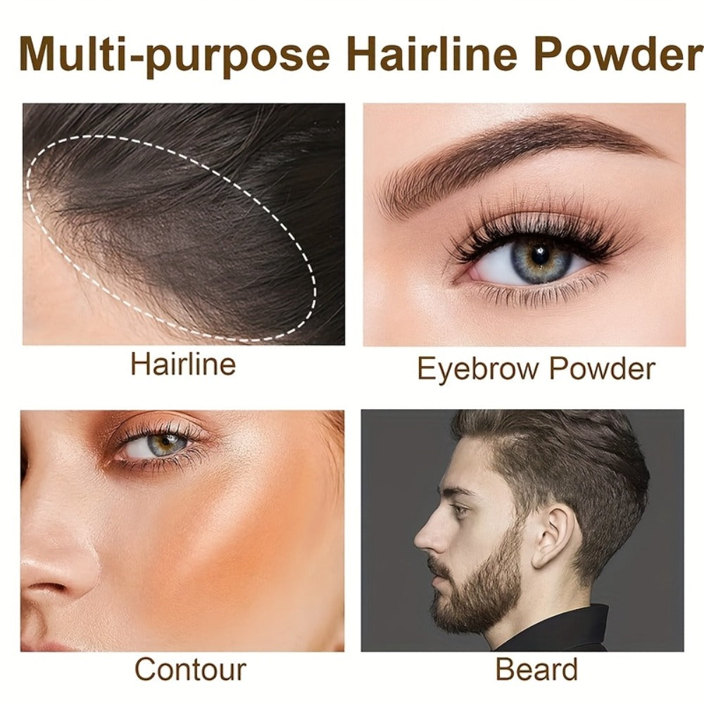 Hairline Shadow Powder Stick 2-Pack Concealer - Instant Root & Hairline Coverage for Thinning Hair — image 4