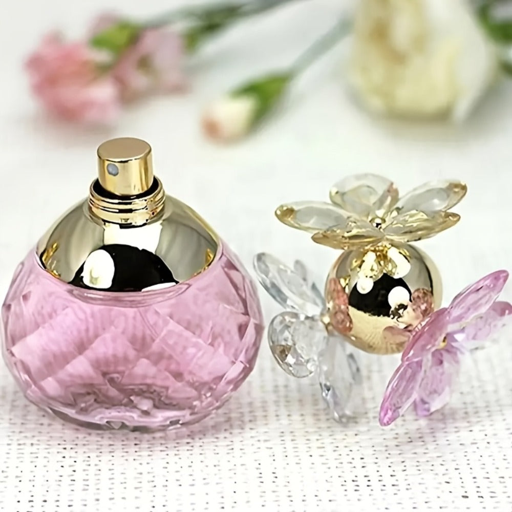 Women's Perfume Refillable Essential Oil Spray 2.03 oz, Citrus, Jasmine, Red Rose & Wood Notes, Floral Fragrance — image 6