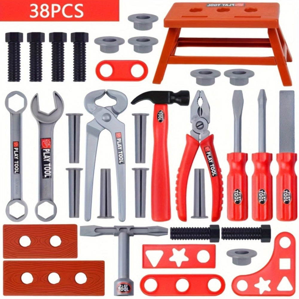 Kids Tool Set for Pretend Play, 38 Piece Construction Toy for Everyday Use — image 3