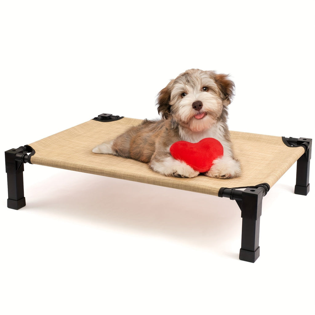 Elevated Pet Cot with Metal Frame, Textilene-Labeled Mesh Deck, Four Sizes and Seven Colors — image 28