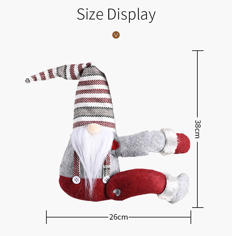 Festive Santa or Snowman Christmas Curtain Buckle Tieback