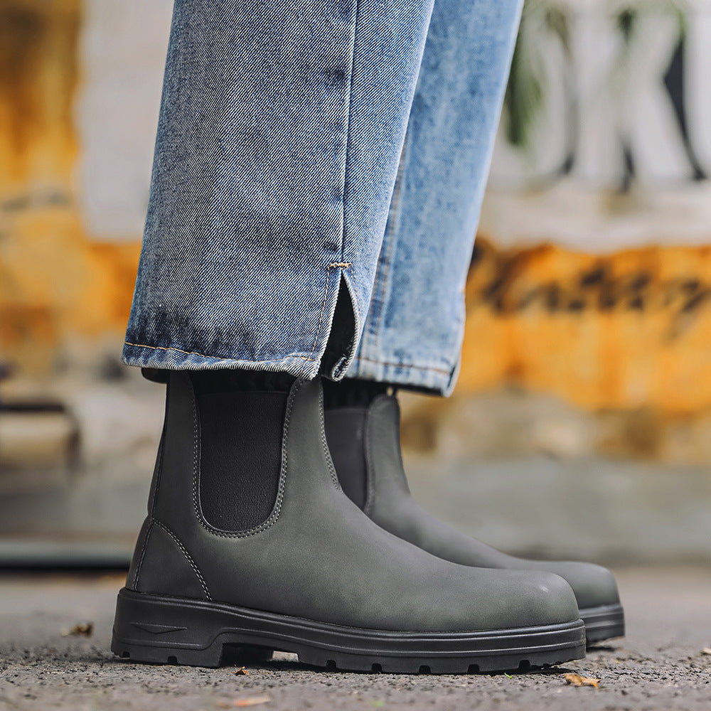 Chelsea Men's Leather Boots