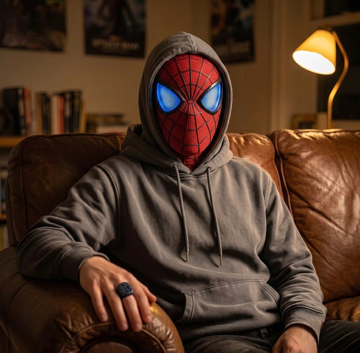 GlowHero LED Cosplay Mask