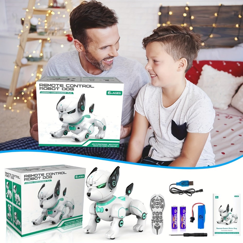 Robot Dog Toy for Kids Upgraded Intelligent Electronic Pet with the Listed Color, Size or Set Options for Everyday Use — imag