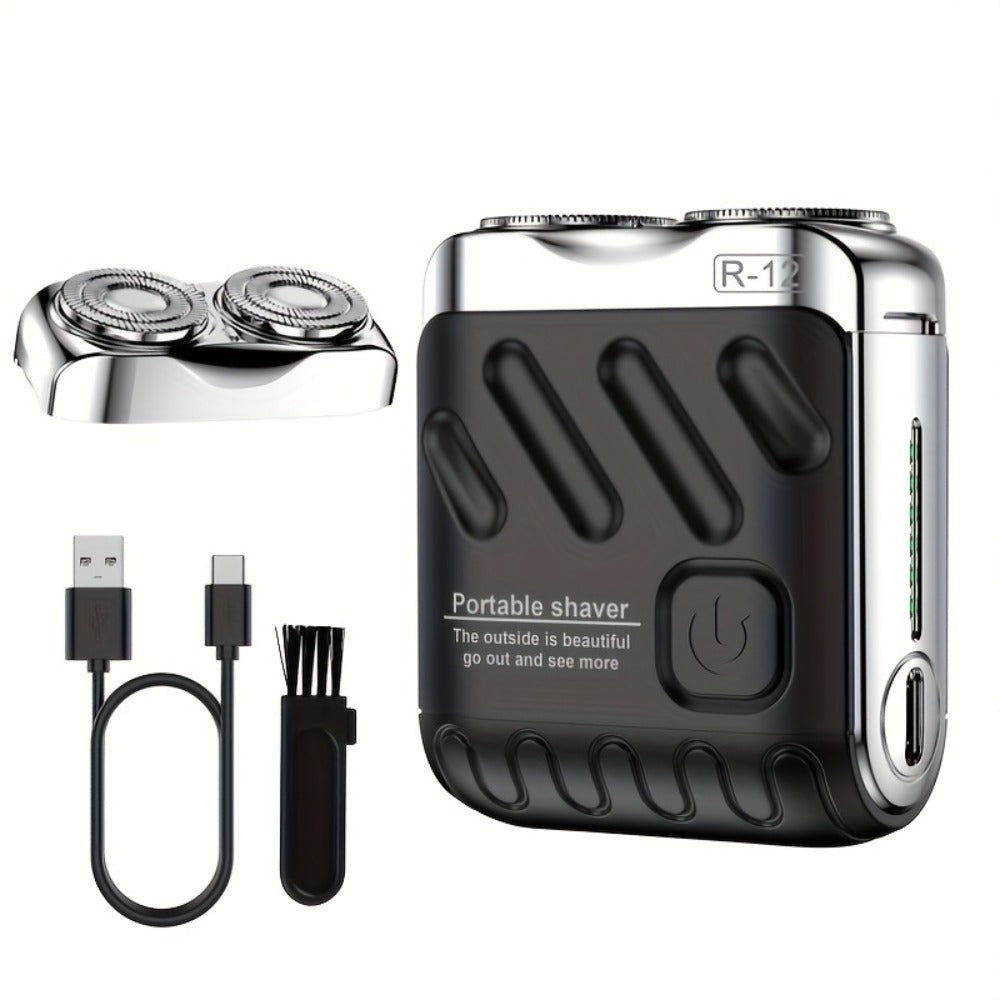 Electric Shaver Mini Dual Floating Blade with USB Charging and Select Waterproof or Digital Display Options — image 15