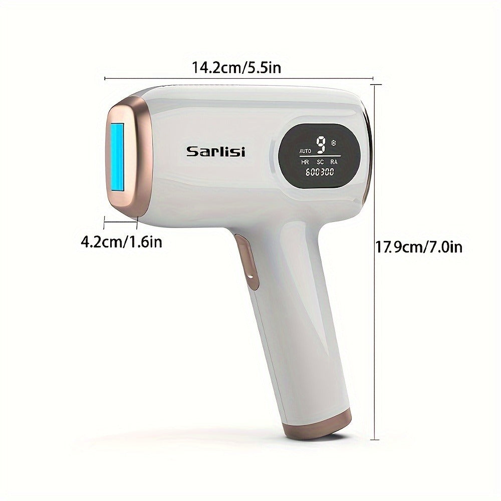 Sarisili AI01 IPL Hair Removal Device with Nine Intensity Levels, Manual and Auto Flash Modes and Display — image 6