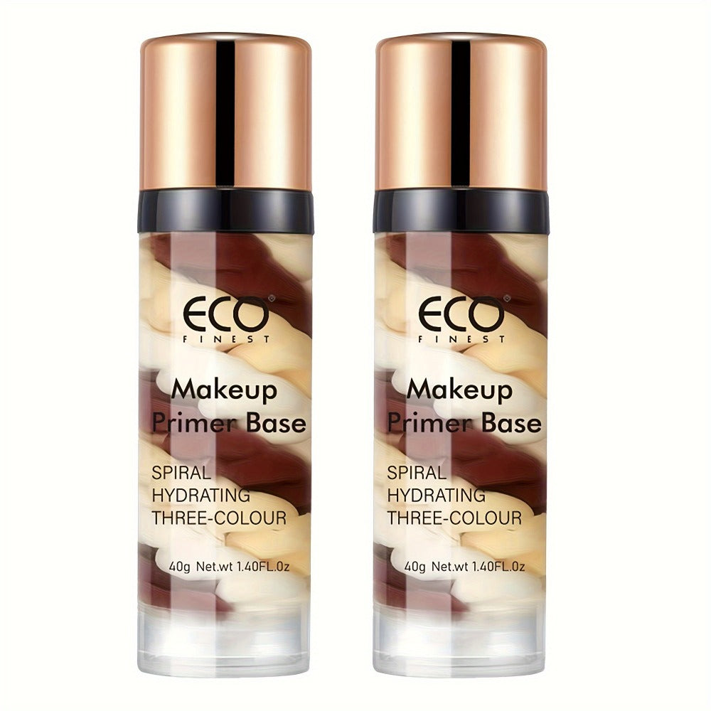 Face Primer 2-Pack with Squalane Pore Minimizer Even Skin Tone, Matte Satin Makeup Base Conceals Imperfections for All Skin T