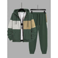 Mens AutumnWinter 3D Elephant-Print Long-Sleeve Hoodie Set