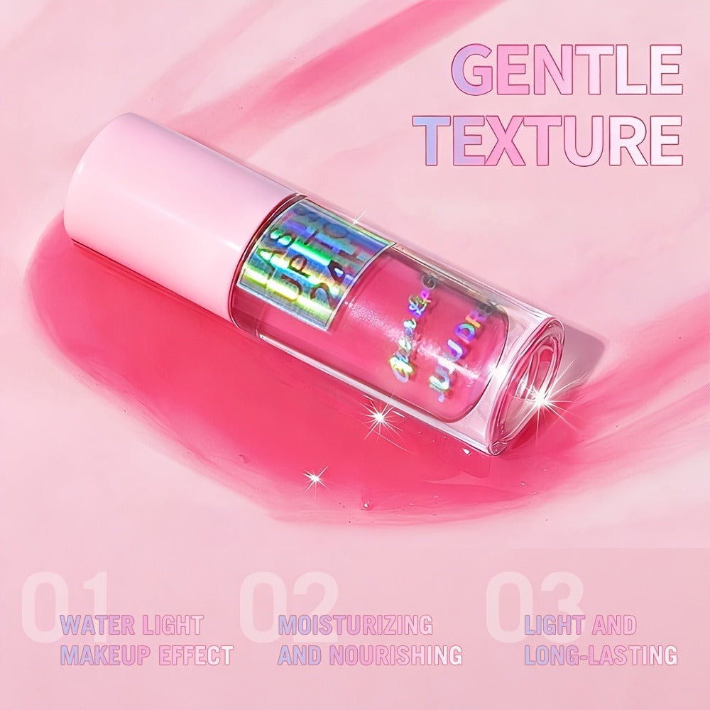 24H Waterproof Glitter Lip Gloss & Lip Stain Set 3PCS, Lip Oil Formula, for Makeup, Travel and Everyday Vanity Use — image 6
