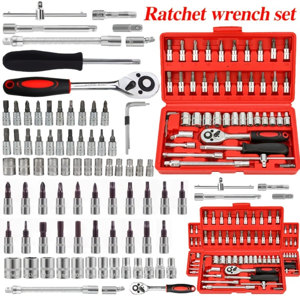 Automotive Socket and Hand Tool Kit in 45-Piece Case or 898-Piece Rolling Cabinet Checkout Options — image 13