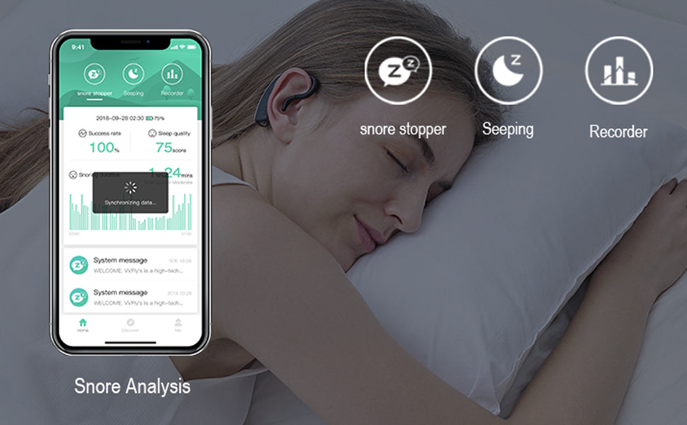 Smart Earset Anti Snoring Device
