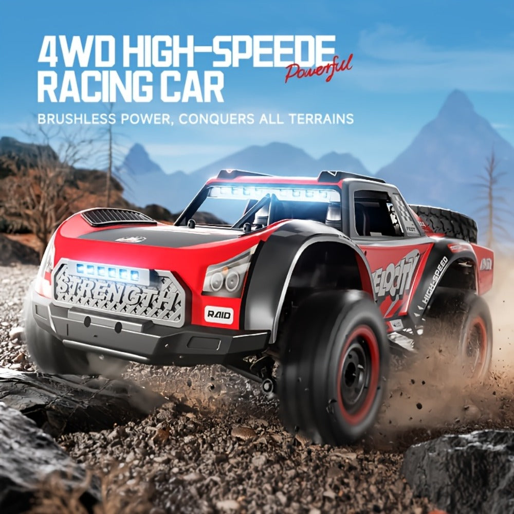 Remote Control Car, RAPTO 1:14 Scale 4WD Off-Road Truck with Carbon-Brush or Brushless Motor Variants and 2.4GHz Control — im