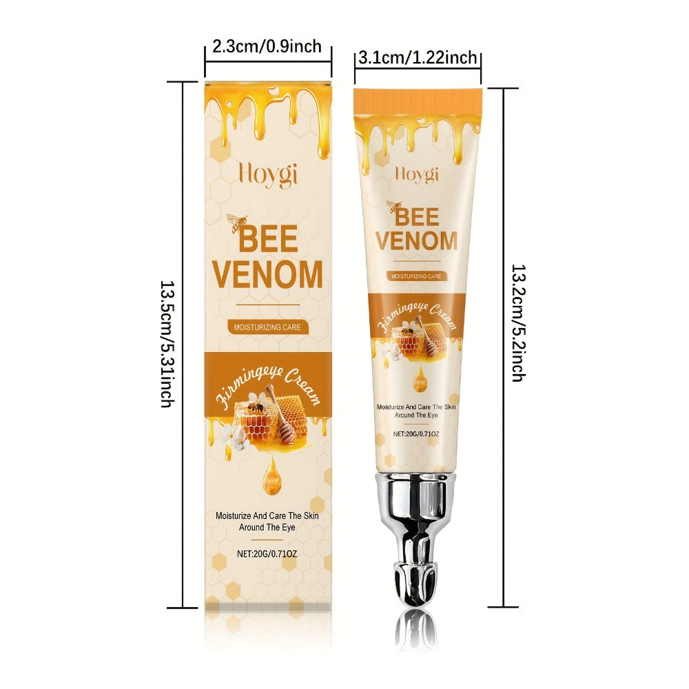Bee Venom and Hyaluronic Acid Eye Cream Three-Pack in Coordinated Gold-and-White Cosmetic Tubes — image 5
