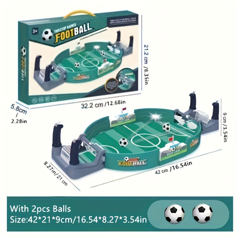Tabletop Soccer Game for Kids, Portable 2 Player Football Board Game, Parent-Child Competitive Table Football Toy — image 2
