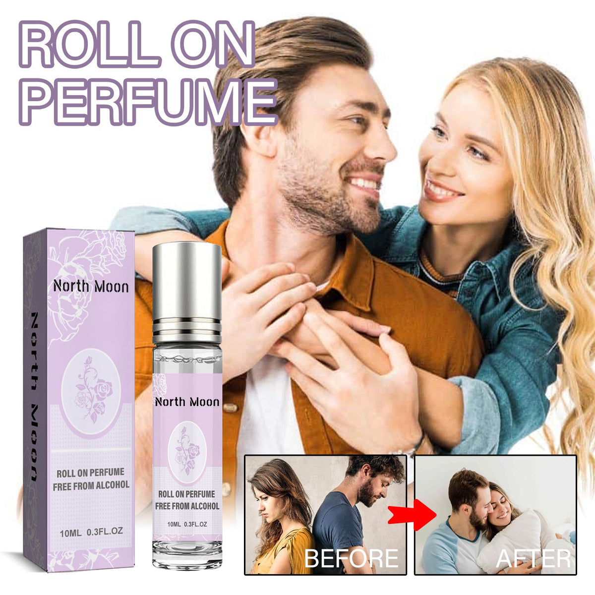 Charm Ball Perfume Natural Fresh Light Fragrance Lasting Fragrance Lovers Dating Atmosphere Perfume