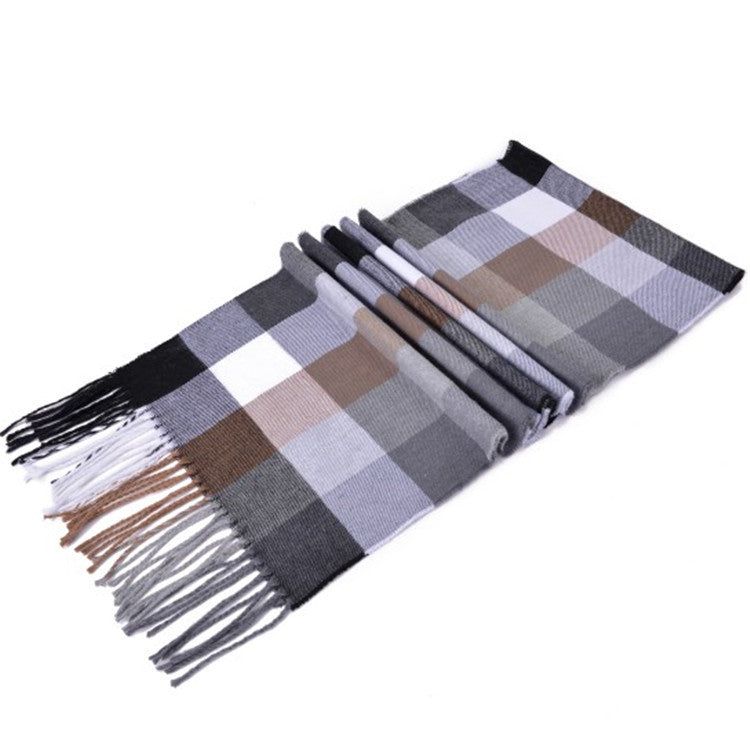 Winter Korean Style Student Versatile Trendy Young Men's Scarf