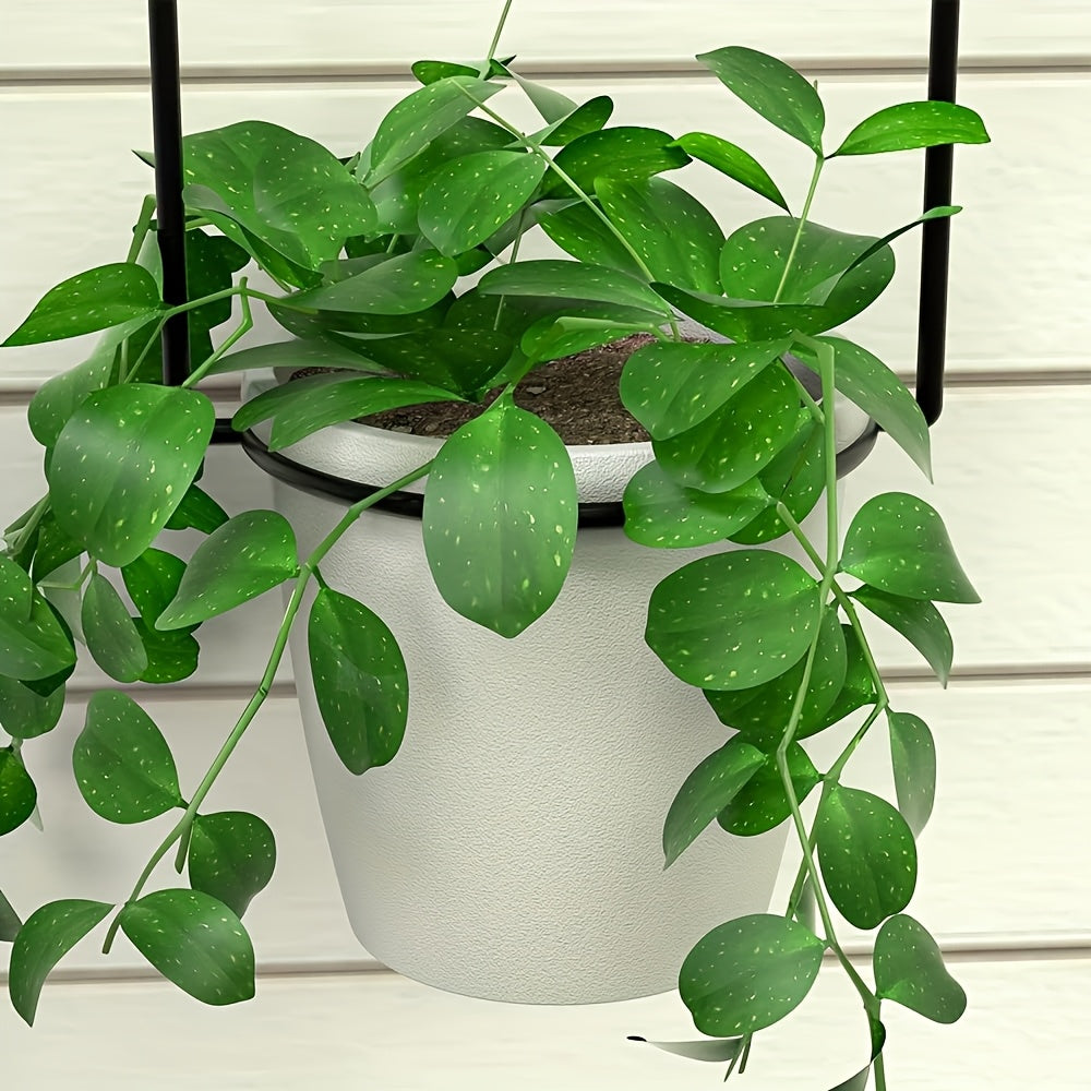 Hanging Planter | Adjustable Metal Wall Rack Indoor Herb Window Pot — image 10