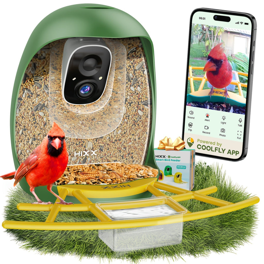 Smart Bird Feeder with Camera AI Bird Identification, 2K HD Live View, Auto Capture & Color Night Vision — image 6