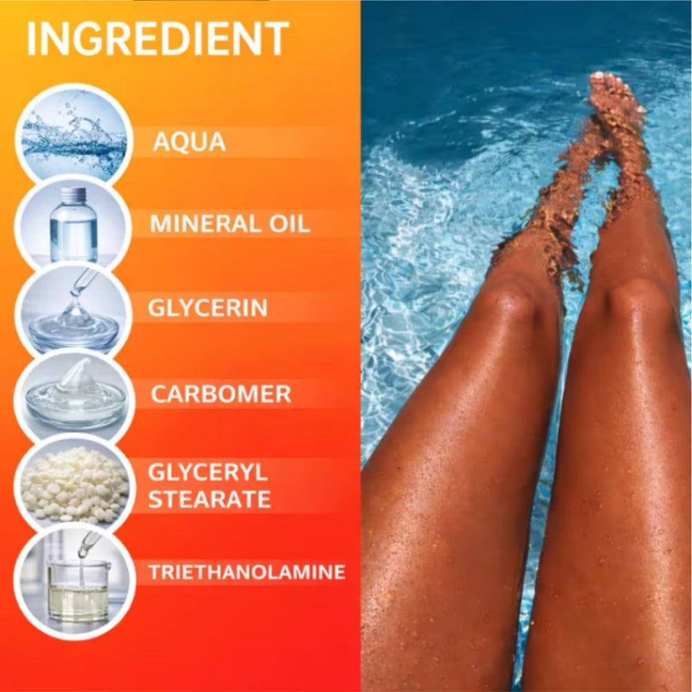 Sunless Self Tanner Lotion 3.38oz – Instant Deep Bronze Glow, Lightweight Non-Greasy Hydrating Self-Tanning Body Lotion — ima