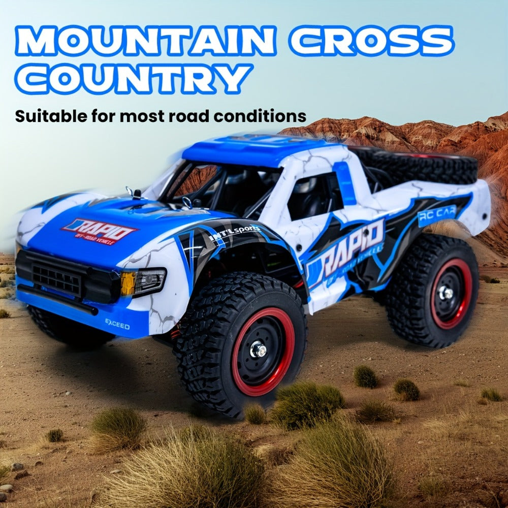 Remote Control Car, RAPTO 1:14 Scale 4WD Off-Road Truck with Carbon-Brush or Brushless Motor Variants and 2.4GHz Control — im