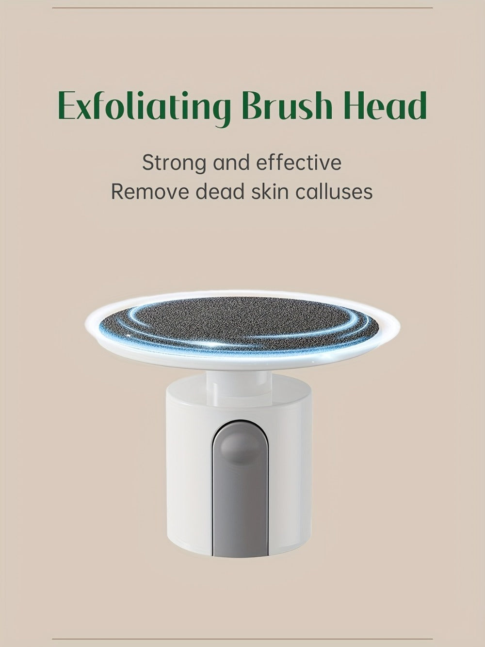Electric Body Scrubber Brush 3 Replaceable Heads Dual Speed Shower Back Cleaner Exfoliating Skin Cleansing for Home or Salon 