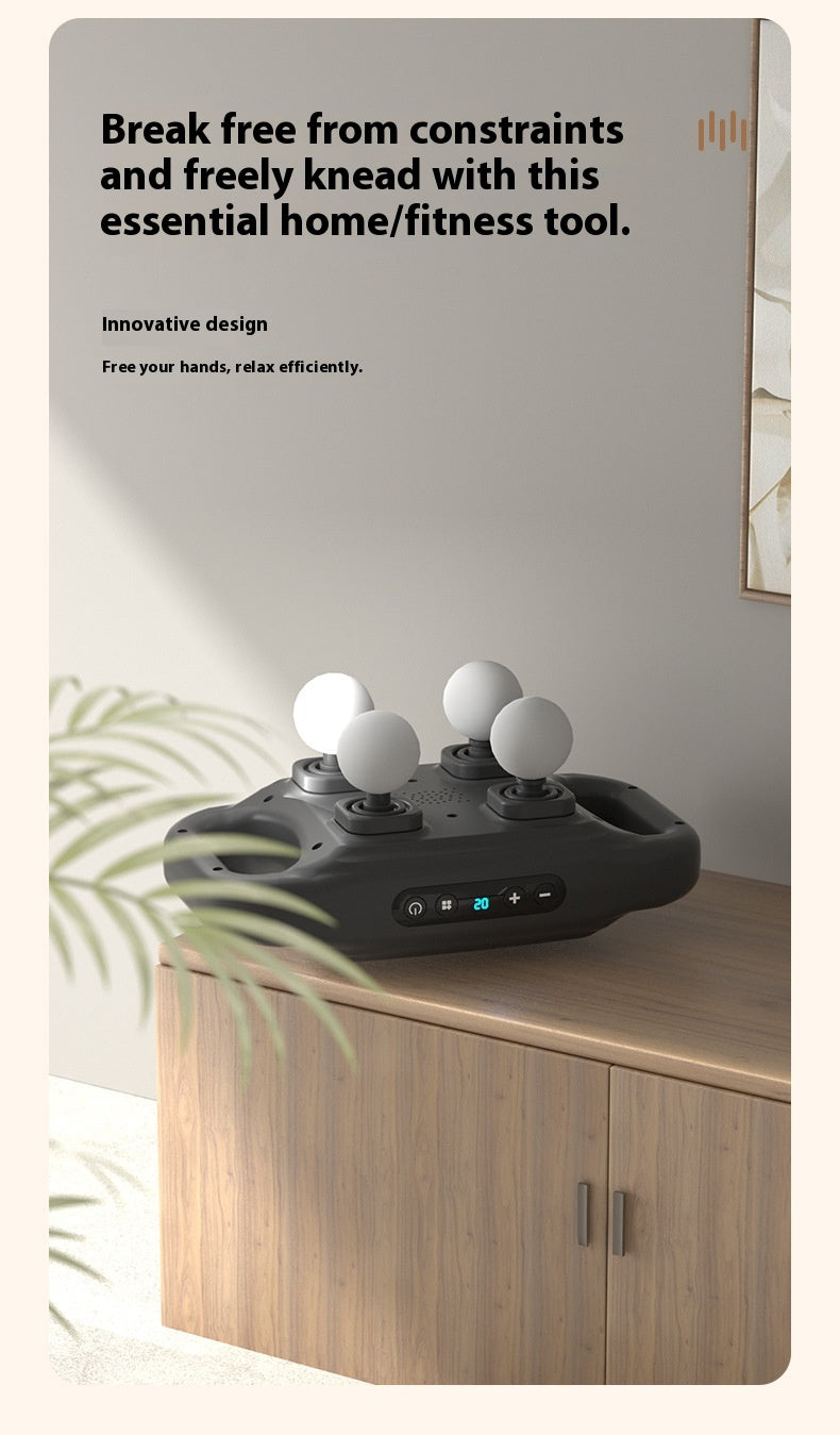 Rechargeable High-power Four-head Massager