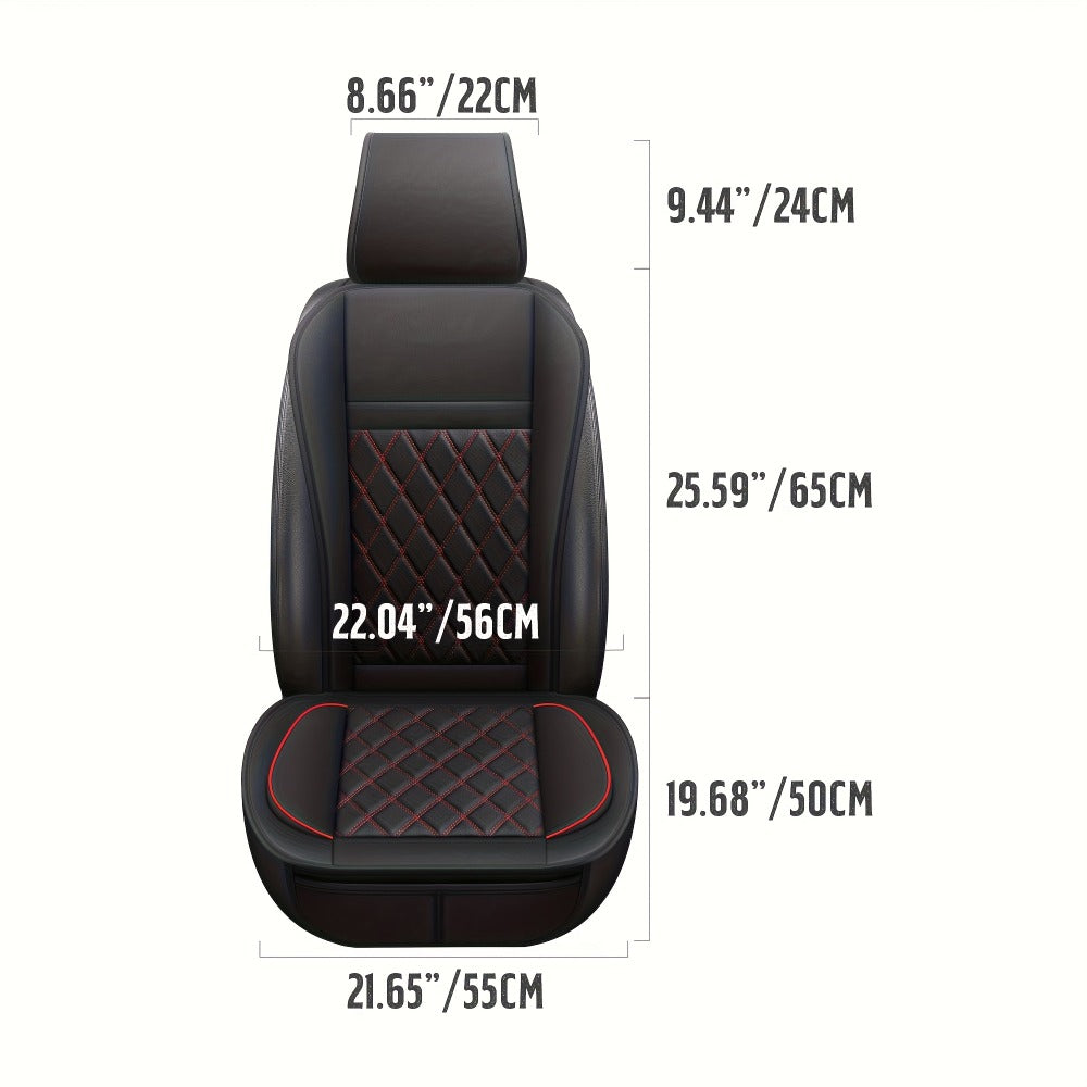 Car Seat Covers Front Pair with Full-Surround High-Back Design and Fifteen Color or Pattern Options — image 10